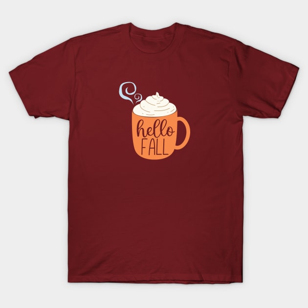 Hello Fall T-Shirt by West 5th Studio